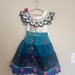 NWT Size 4T Toddler Disney Encanto Disney Costume Dress Up Play Dress